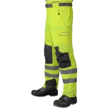 DELTA PLUS Delta Plus ArborPants Chainsaw Pants ISEA-ANSI 107, Class 3 High Visibility, Large, 34inL WELJEAP2L34